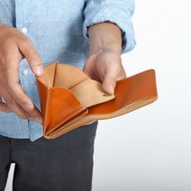 두단 소가죽지갑 디가우징 동전지갑 남녀가죽 작은지갑
