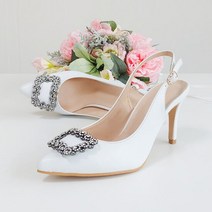 발리 슬링백 웨딩슈즈 8cm