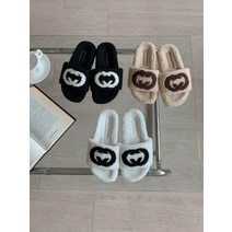 보보앤코 구쯔 푸들 양털 뽀글이 푹신 쿠션 편한 슬리퍼 (논슬립창) (3color)
