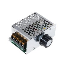 가정용 변압기 전압 조절기 강압기 AC 220V 4000W 고전력 SCR 속도 컨트롤러 전자 전압 조정기 주지사, 한개옵션0, 단일, 단일