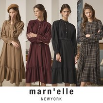 [초특가] 마넬뉴욕 셔링디테일 원피스 1종