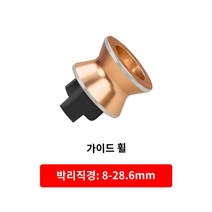 단두 전선 스트리퍼 외피탈피기 광케이블, 8-28.6mm가이드휠, 1개