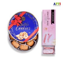 포시에 비스킷 로즈 100g+댄케이크 버터쿠키 리본틴, 없음, 단일옵션