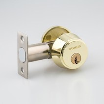 도무스데드볼트 데드락 DB30PB 골드유광 방문잠금장치 방문보조키, 1개