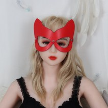 동물 가면 마스크 여성 가죽 Bdsm 도구 동물의 귀 스타일 술 펑크 액세서리 나이트 클럽 밸리 댄스 Masque 성인 틱, 07 Style 7