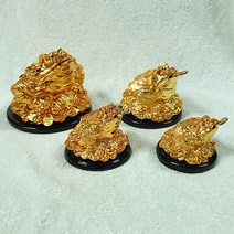 황금 돈두꺼비 장식품 재물운 인테리어 풍수소품 선물