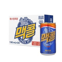 일화 맥콜 160ml (30캔 + 30캔) 2박스, 60캔