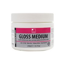 신한 전문가 아크릴 보조제 글로스 미디엄 250ml, 단품
