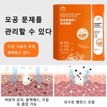 1/1+1 복합산 당근 버블 마스크 버블마스크팩 클렌징 마스크 모공팩, 4g*12개입/박스*2