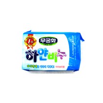 무궁화 하얀 빨래 비누 아이보리 향 230g, 3개