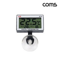 Coms 아쿠아리움 디지털 온도계 수족관, 없음