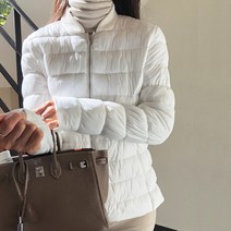 프리미엄 웰론 경량 숏 패딩 자켓 (3 colors)
