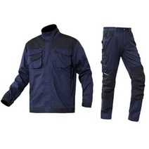 자동차 정비복 작업복 수리 근무복 상하복 파일럿 창고, Jacket and pants set_S