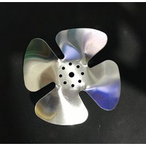 냉장고 부품 직경 12.3cm 4-블레이드 알루미늄 냉각 팬, 한개옵션0