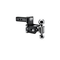 BW Trailer Hitches 552977 Tow Stow Adjustable Hitch Ball Mount Fits 2