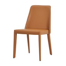 [하이파가구] 포플2/ 천연가죽의자 식탁의자 색상4, 색상:그레이