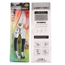잔디 원예 가위 전지 전정 꽃 전동 양손 조경 정원 용 깍는 장대 포도 나무 가지치기pruner orchard and garden hand tools bonsai for, 갈색