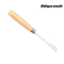 조각도 목공 우드 끌 나무 조각 조각용 1 개 목판화 장붓구멍 조각상 목각 가우 징 손 도구, type 3