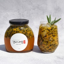 엄마애뜰 수제 패션후르츠청 500g 1kg 수제청 과일청 선물세트