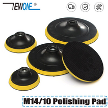 자동차 무선샌딩기 광택기 광택패드 폴리싱기 m14 m10 연마 패드 버핑 플레이트 백업, 180mm - m14