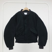 남녀공용 오버핏 코듀로이 숏 패딩 점퍼 3컬러