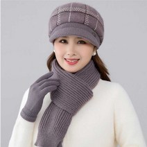 그린코코 니트 예쁜 여성모자 50대모자 중년모자 027w