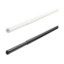 이케아 RACKA 레카 커튼봉 210-385cm/부자재/봉/부품, 블랙_602.171.48