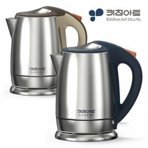 키친아트 스텐304 퀸즈 전기주전자 1.8L 네이비, 단품