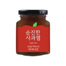 장수이야기 순진한 사과잼 280g - 유기농 설탕 사용