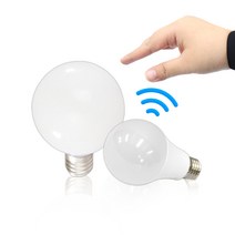 타로시 LED 센서전구 동작 감지 센스 벌브 램프, 볼전구(9W), 주광색