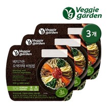 베지가든 오색야채 비빔밥 330g 3개 / 비건 채식 도시락