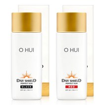 오휘 데이쉴드 퍼펙트 미백 톤업 선크림 80ml 대용량, 블랙 80ml {OH9480}, 1개, 0.08l