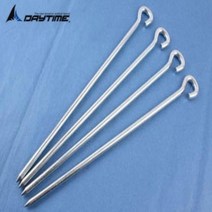 데이타임 스틸팩 4개세트30cm 캠핑 텐트 용품 팩 폴 오토캠핑, 이상품보내주세요, ONE COLOR:FREE