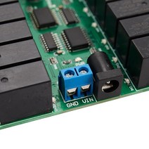 R421C32 DC12V 32 채널 Modbus RTU RS485 버스 릴레이 모듈 PLC LED 홈 오토메이션 도어락 용 UART 직렬, 한개옵션0