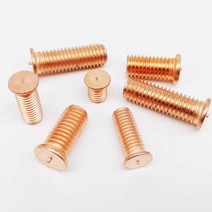 스팟용접기 M3 M10 탄소강 구리 도금 스터드 용접 스폿 나사 솔더 포인트 네일 볼트 커패시터 방전용 2/50, 05 5pcs M8_06 14mm
