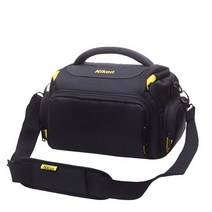 Canon 니콘 소니 카메라 가방 Slr 사진 가방 싱글 숄더 여성용 사진 가방, Nikon대형+6선물+벨트