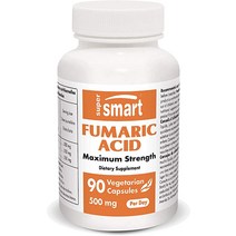 Supersmart 하루에 푸마르산 500mg 주름진 피부 패치 감소에 도움이 될 수 있음 항염증적이다 GMO 프리 및 글루텐 90초 결실자