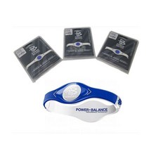 파워발란스 게임데이 양면 팔찌 Power Balance, 게임데이-블루화이트-L