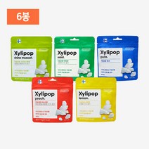 동국제약 자일리팝 6봉(퓨어 민트 복숭아 레몬 샤인머스켓), 선택완료, 샤인머스켓 6봉