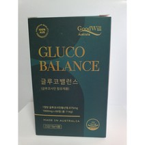 굿윌 호주 프리미엄 글루코사민 글루코밸런스 1900mg x 60정, 2통