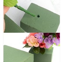 꽃꽃이용 플로랄폼 식물지지대 꽃블럭 조화용 생화용, 제품선택