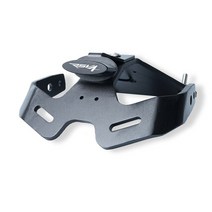 아프릴리아 rsv4-rr rsv4-r rsv4-rf 2009-2019 오토바이 번호판 홀더 라이센스 브래킷 꼬리 깔끔한 펜더 제거기, 검은색