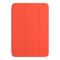 (백화점 정품) IPad mini(6세대)용 Smart Folio - 블랙, 일렉트릭 오렌지