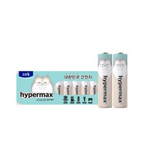 크린랩 하이퍼맥스 캐릭터 알카라인건전지 AA 30알/AAA 30알, 부엉이 AA 30알