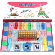 공간27 MTB 환타지 자석블럭 / 유아 초등 456피스 입체도형, free, one color