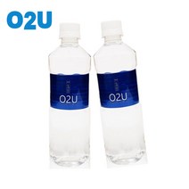 [ O2U 고농축 산소수 ] 명품생수 고급생수 천연 알카리생수 건강한 물 마시는 산소, 산소수 500ml 20병
