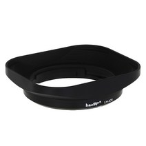 카메라 렌즈 캡 호환 LH-X35 후지 필름 XF 35mm f2 R WR 및 렌즈 용 스퀘어 메탈 후드 쉐이드