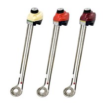 우주전열 국자형 온수히터 물히터 돼지꼬리 온수기, 3.0kw 700mm