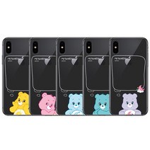 [미스터마켓] LG X4 2019 코쿼드 케어베어 페이보릿 클리어 케이스 X420, 하트송, LG X4 2019/X420