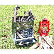 미니캠핑용화로 불멍솔로스토브 불멍우드스토브, 중형